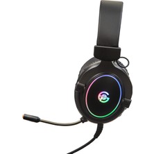 Performax COCKPIT Siyah USB 7.1 Surround RGB Aydınlatma Gaming Mikrofonlu Oyuncu Kulaklığı