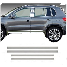 Fams Otomotiv  VW Tiguan Krom Yan Kapı Çıtası 4 Kapı 2007-2016  Paslanmaz Çelik