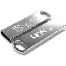 Linktech U204 Ultra 4gb Metal USB Flash Bellek 25MB/S