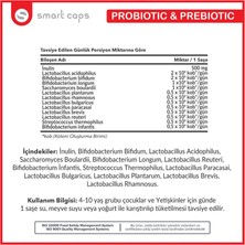 Smartcaps  Probiyotik & Prebiyotik 30 saşe