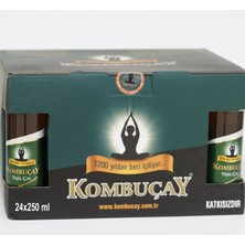 Kombuçay & Kombucha Yeşil Çaylı Doğal Fermante Içecek 24 x 250 ml