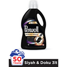 Perwoll Hassas Bakım Sıvı Çamaşır Deterjanı 2 X3L(100 Yıkama)Siyah+Renkli+Vernel Max 1440ML(60YIKAMA) Çiçek Ferahlığı