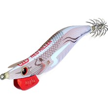 Dtd Red Killer Egi 3.0 96MM 16GR Kalamar Zokası - White (Red Glow)