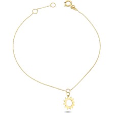 Glorria Altın Güneş Bileklik