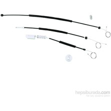 Mais Vw New Beetle Cabriolet 2003-2010 Için Sol Ön Kapı Cam Krikotamir Takımı