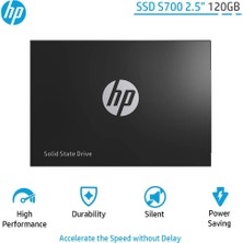 Hp S700 2DP97AA 120 GB 3D Nand 2.5'' 560/515MB/S Sata 3 SSD