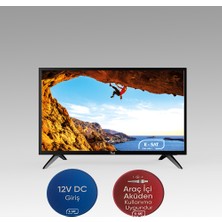 Next YE-22020D1 22'' 55 Ekran Full HD LED Monitör TV (12V Girişli)