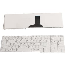 Toshiba Satellite L755-SP5279LM, L755-SP5291LM Notebook Klavyesi Türkçe - Beyaz
