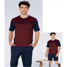 Pierre Cardin 5408 3'lü Pijama Takım Çeyizlikı Jakarlı  Kutulu