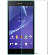 Canpay Sony Xperia C3 Uyumlu Ekran Koruyucu Yeni Nesil Hd Kalite Kırılmaz Cam