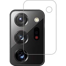 Canpay Samsung Galaxy Note 20 Ultra Uyumlu Kamera Lens Koruyucu Esnek Hd 0.2mm Nano Cam