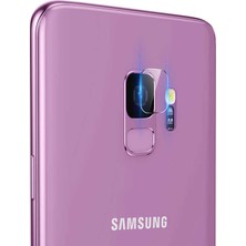 Canpay Samsung Galaxy S9 Uyumlu Kamera Lens Koruyucu Esnek Hd Kalite 0.2mm Nano Cam