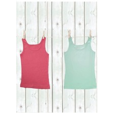 Blackspade 1297 Kız Çocuk 2'li Paket Atlet