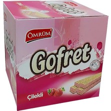 Ömrüm Gofret Çilekli Gofret 800 gr