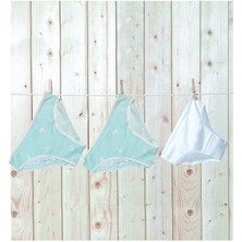 Blackspade 1294 Kız Çocuk 3'lü Paket Külot