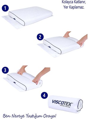 Viscotex Karın (Yüzüstü) Yastığı 65x40x7 cm / Stomach Pillow