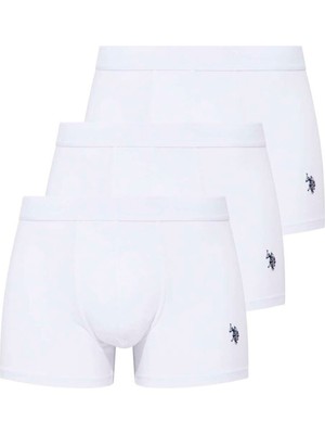 U.S. Polo Assn. Erkek 3'lü Paket Modal Pamuk Boxer 80173