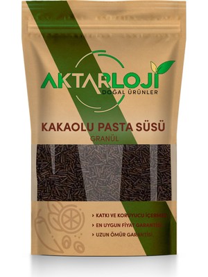 Aktarloji 25 gr Kakaolu Pasta Süsü Renkli Granül