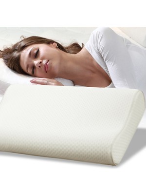 Anka Wood Boyun Destekli Ortopedik Visco Yastık Medikal Ortopedik Boyun Yastığı