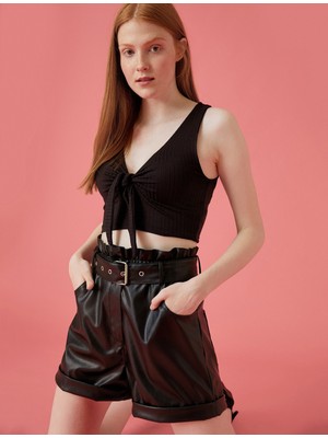 Koton Crop Atlet Fitilli