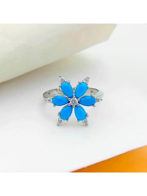 925 Gümüş Ayarlanabilir 925 Ayar Gümüş Yüzük