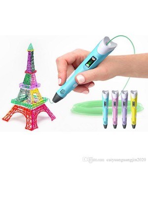 Bk Stores Ev Dekorasyon Proje Üç Boyutlu Yazıcı 3D Kalem Pen Printer