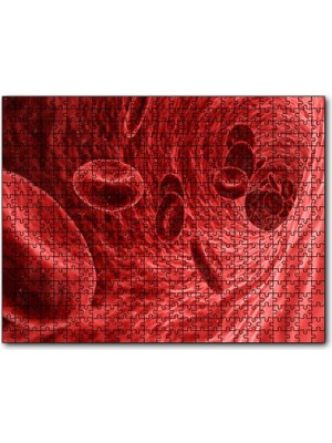 Cakapuzzle Damarların Içi ve Alyuvarlar 120 Parça Puzzle Yapboz Mdf (Ahşap)