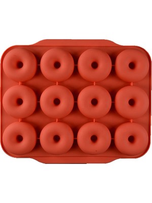 Siliko World Donut Silikon Kek Kalıbı