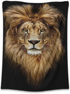 Hobimania Duvar Örtüsü Tapestry Aslan Leon 150X200 cm Duvar Dekorasyon Moda