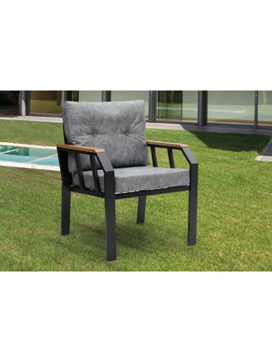 Tu Tienda Bahçe Balkon Kafe Mobilyası Tekli Koltuk