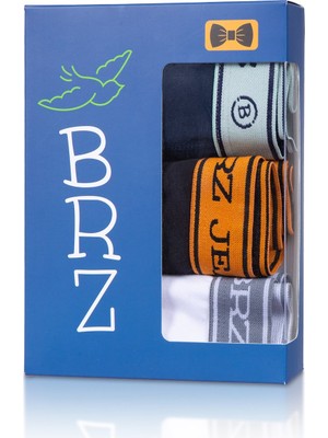 BRZ Collection Erkek Çocuk 3'lü Boxer Set