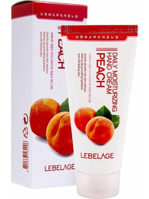 Lebelage Şeftali Özlü Doğal Içeriklerle Zengin Nemlendirici El Kremi Peach Hand Cream