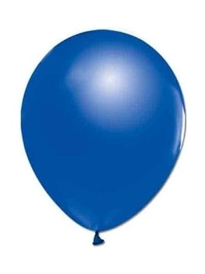 Bal10 Dünyası Koyu Mavi Pastel Balon 20 Adet