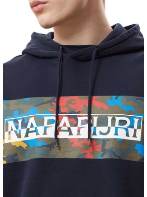 Napapijri Erkek Kapüşonlu Sweatshirt Balkah. U005721