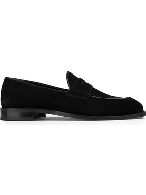 Deery Süet Siyah Loafer Erkek Ayakkabı