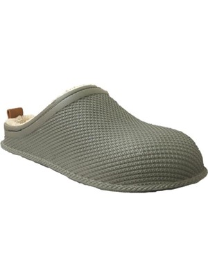 Gezer 12464 Haki Erkek Kışlık Ev Içi Terlik