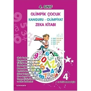 Altın Nokta Yayınevi 4. Sınıf Olimpik Çocuk Bilsem Kanguru Olimpiyat Zeka Kitabı