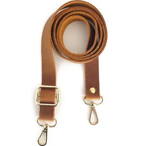 Alfa Tasarım Atölyesi Deri Çanta Sapı Altın (120 Cm) - Crazy Camel Rengi