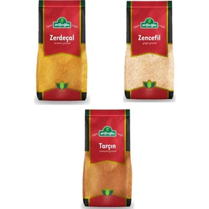 Zencefil 250 gr + Zerdeçal 250 gr + Tarçın 250 gr 3'lü Set