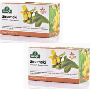 Sinameki Bitki Çayı 20 Süzen Poşet 2 Adet Ferahlatıcı Aromasıyla
