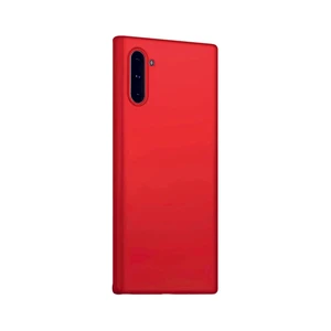 Samsung Galaxy Note 10 Kırmızı Silikon Rubber Kılıf Arka Kapak Kırmızı