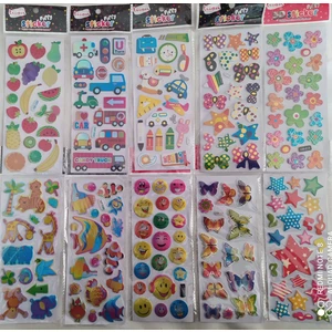 Sticker 3D 10 Lu Set