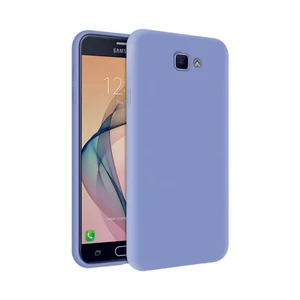 Samsung Galaxy J7 Prime Lila Silikon Rubber Kılıf Arka Kapak Lila