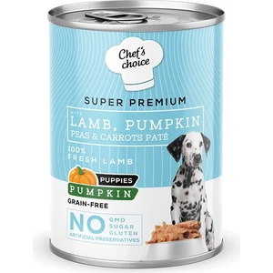 Chefs Choice Kuzu Etli ve Balkabaklı Kıyılmış Yavru Köpek Konservesi 400 gr