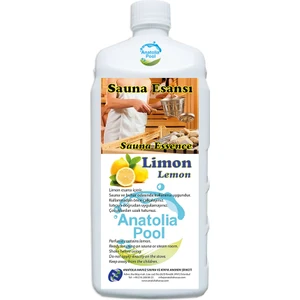 Anatolia Pool Sauna Buhar Esansı Limon 1 Lt. ( Sauna Essence Lemon)