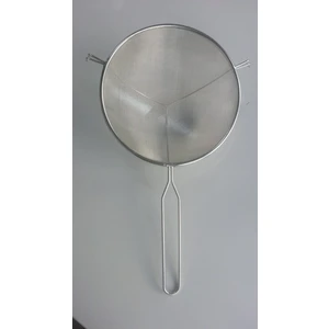 Destekli Metal Saplı Kalaylı Un - Süt - Şeker - Bakliyat Süzgeci 22 cm