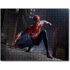 Spider-Man Efsanevi Duruş 120 Parça Puzzle Yapboz Mdf (Ahşap)