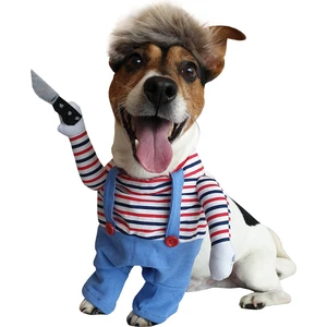 Sosyal Patiler Katil Bebek Köpek Kostümü