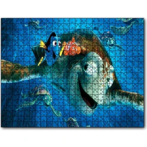 Finding Dory Kaplumbağalar 255 Parça Puzzle Yapboz Mdf (Ahşap)