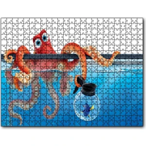 Finding Dory Ahtapot 120 Parça Puzzle Yapboz Mdf (Ahşap)